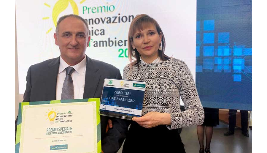 Foto premiazione Legambiente 2021